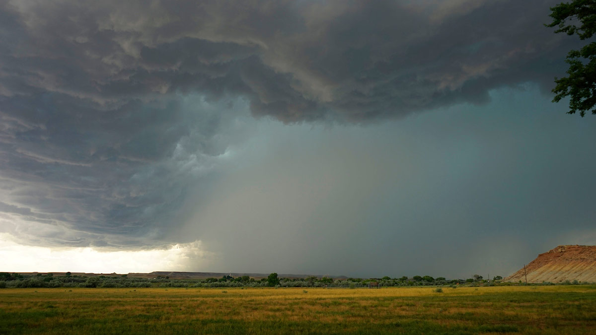 storm at Skinwalker Ranch