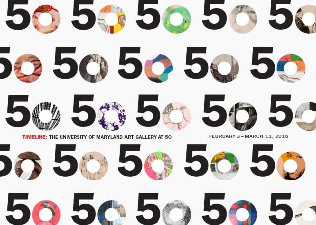 TIMELINE: The UMD Art Gallery at 50
