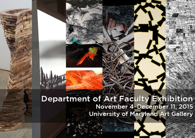 2015 Department of Art Faculty Exhibition