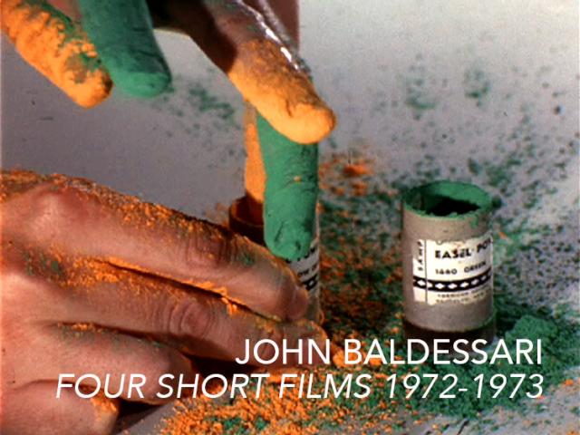 John Baldessari: Four Short Films 1972-1973